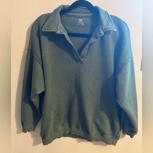 Aerie Sweater - Green - Size XS (Oversized)